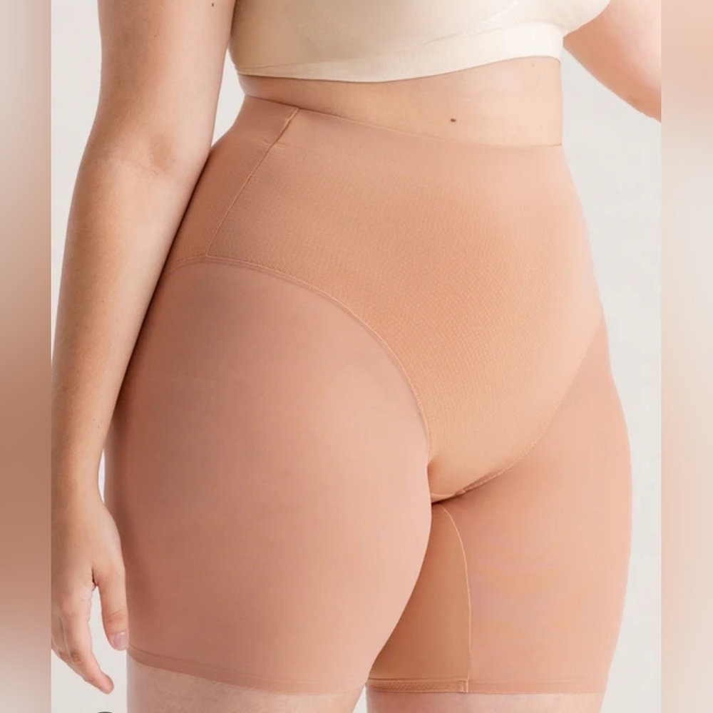 Shapermint Size XL Essentials Everyday Empower High Waisted Mesh Shaper Shorts